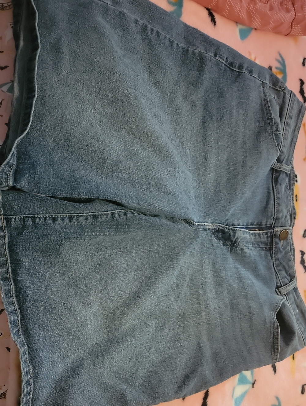 d. jeans Light Blue Denim Shorts with Classic Stitching